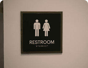 ADA Restroom Sign